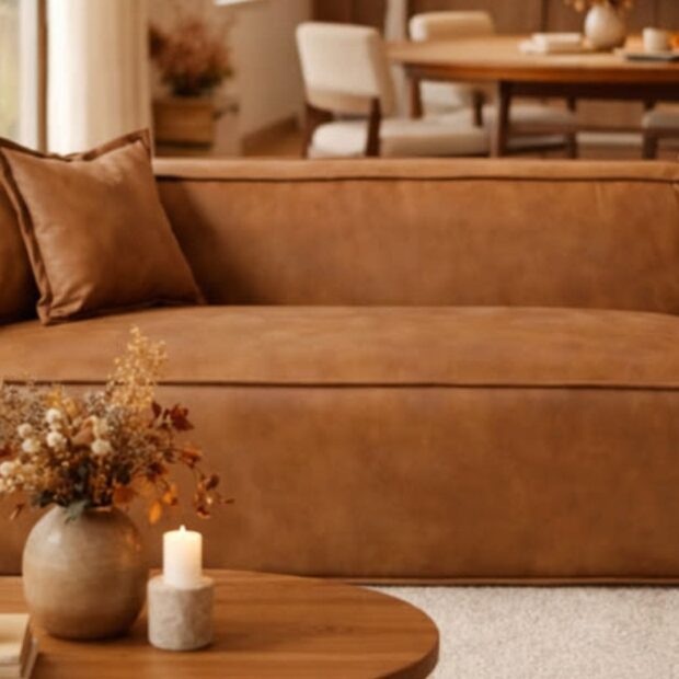 Canela e tons terrosos renovam a decoração e marcam o outono