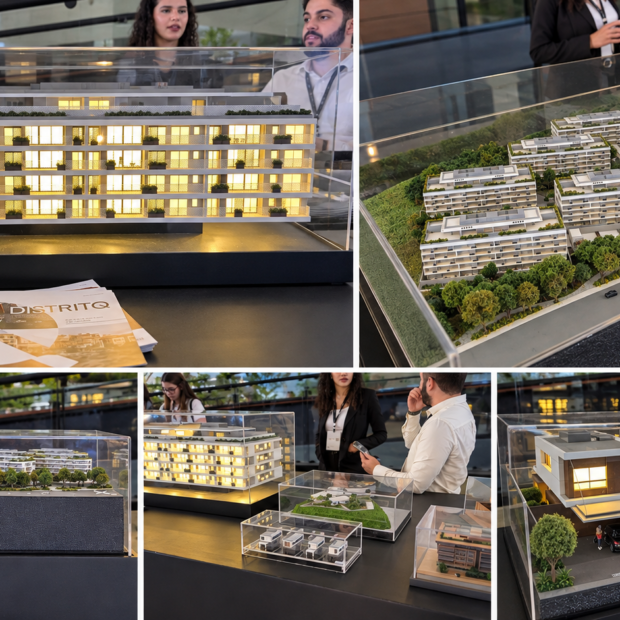 Maquetes de alto realismo aproximam projetos de arquitetura do público